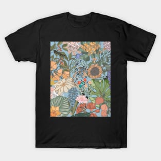 Floral Jungle Patterns T-Shirt